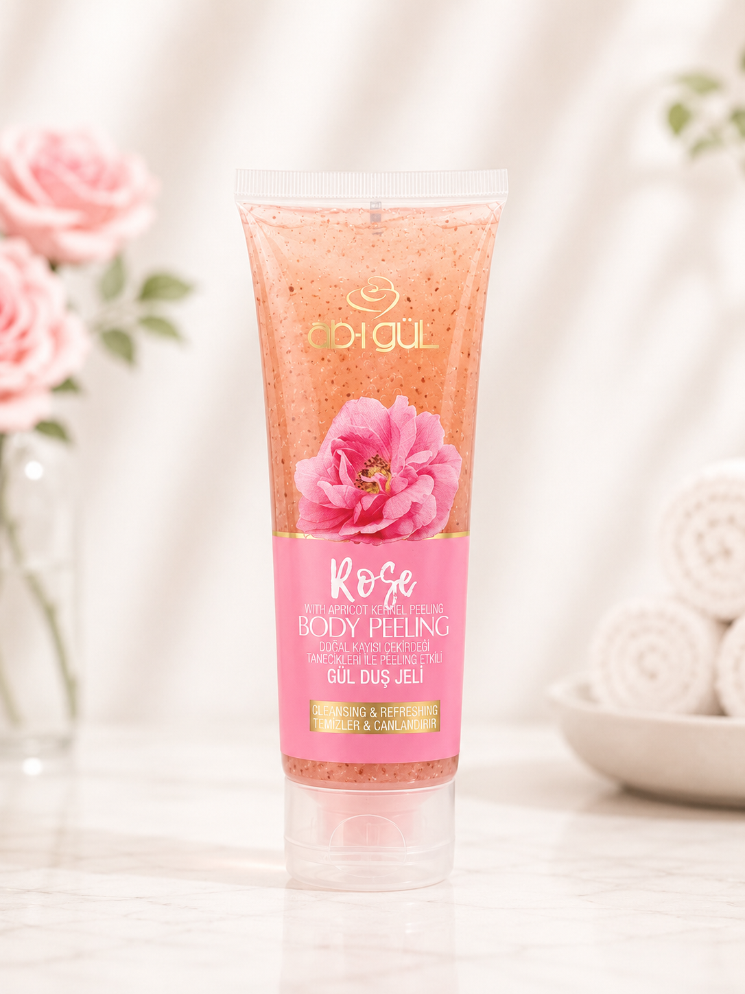 Vücut Peelingi Gül Duş Jeli 250 ML Vücut Peelingi Gül Duş Jeli 250 ML - Görsel 1