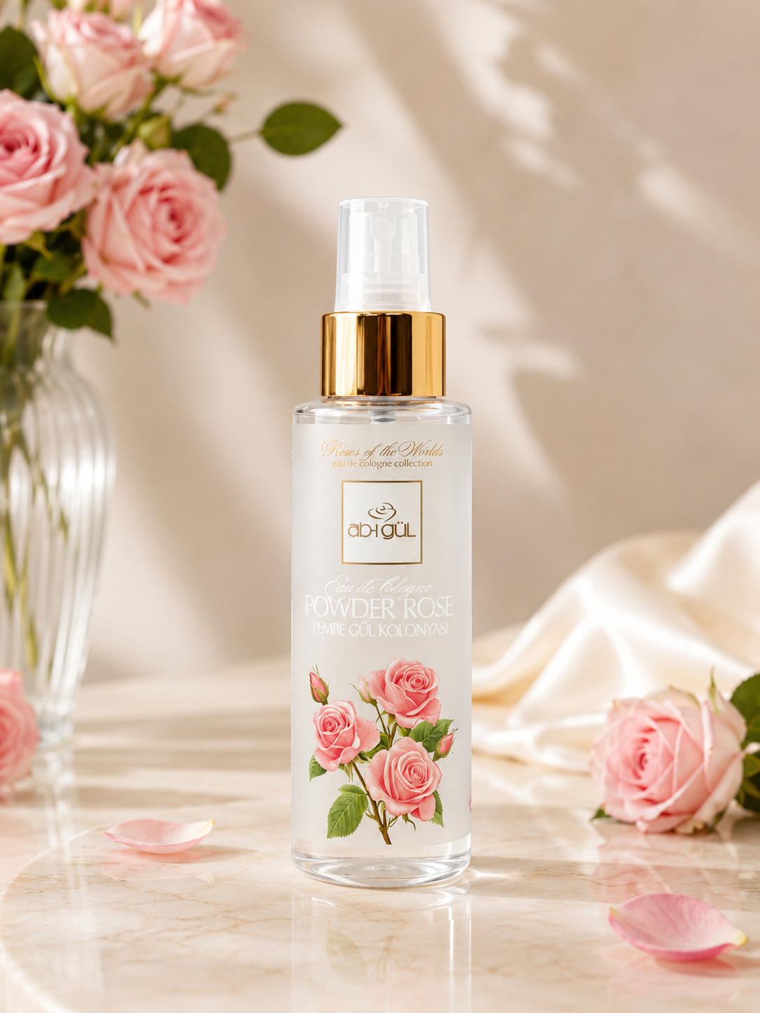 Pembe Gül Kolonyası 75 ML Pembe Gül Kolonyası 75 ML - Görsel 1