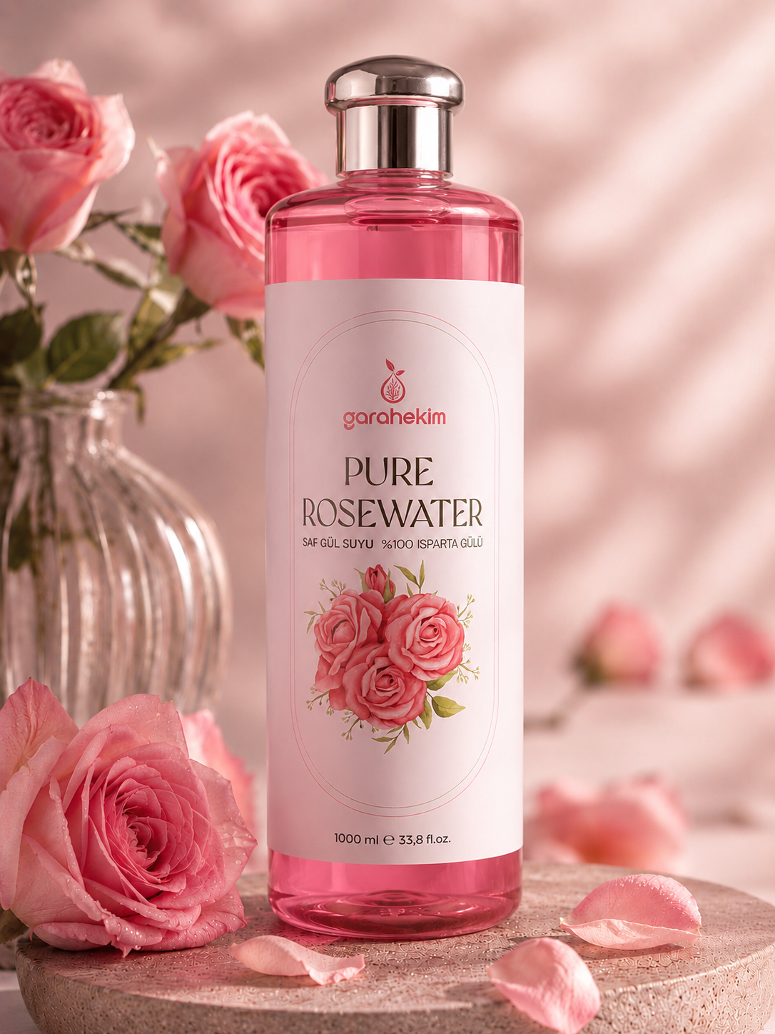 Saf Gülsuyu 1000ml Saf Gülsuyu 1000ml - Görsel 1