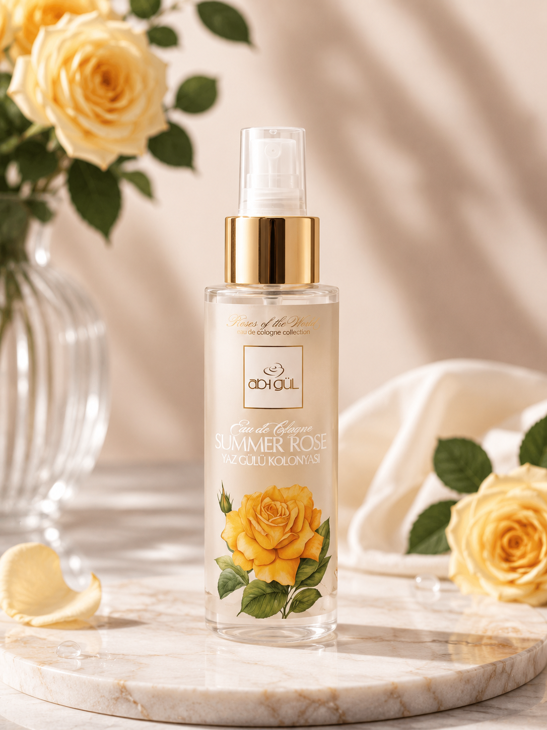 Yaz Gülü Kolonyası 75 ML Yaz Gülü Kolonyası 75 ML - Görsel 1